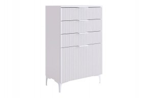 ЗЕФИР Комод (белый муар) в Агрызе - agryz.mebel24.online | фото