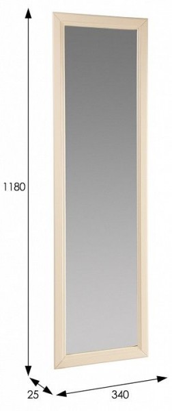Зеркало настенное Селена в Агрызе - agryz.mebel24.online | фото 2
